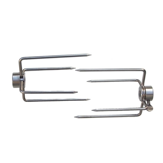 Moesta Rotisserie-Set für Smokin' PizzaRing, für 47cm + 50cm Kugelgrill, Grillspieß