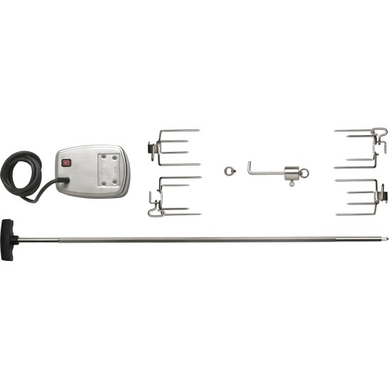 Napoleon Commercial Drehspieß-Set für 500-er Modelle, Grillspieß