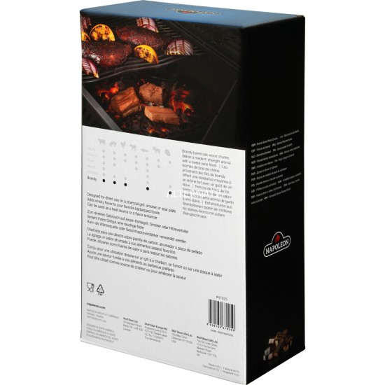Napoleon Holz-Räucherchunks Brandy-Eiche, Räucherchips