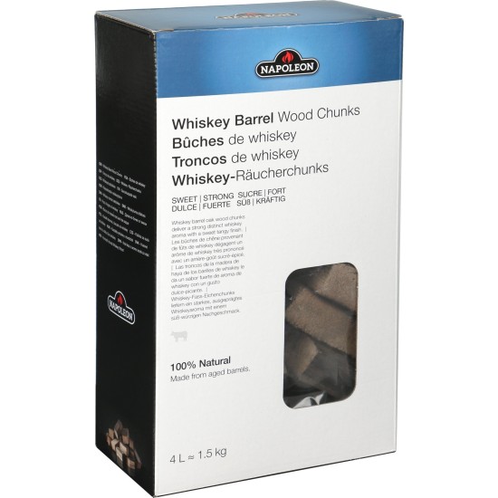 Napoleon Holz-Räucherchunks Whiskey-Eiche, Räucherchips