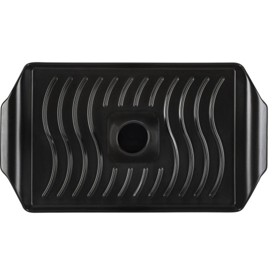 Napoleon Keramische Grillplatte 43 x 25cm, mit Geflügelhalter