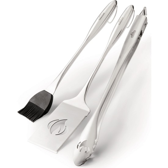 Napoleon PRO Grillbesteck-Set Edelstahl, 3-teilig