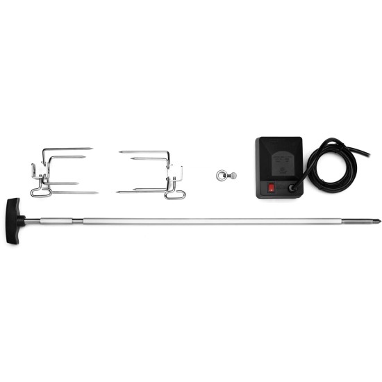 Napoleon Rotisserie Heavy Duty, für Holzkohle Kugelgrill PRO-3, Grillspieß