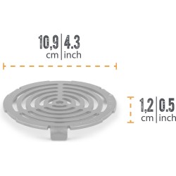 Petromax Einsatz für Atago Grillplatte, Grillrost