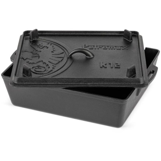 Petromax Kastenform mit Deckel k12, Topf
