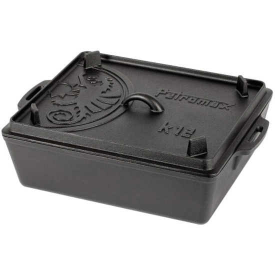 Petromax Kastenform mit Deckel k12, Topf