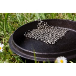 Petromax Ringreiniger für Guss- und Schmiedeeisen, Grill-Reinigungsbürste