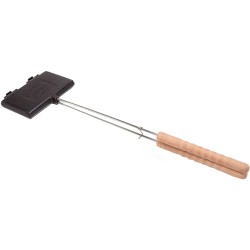 Petromax Waffeleisen, langer Stiel, Backform