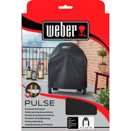 Weber 7185 Premium Haube für Pulse+Stand, Schutzhaube