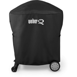 Weber Abdeckhaube Premium 7120, für Q100/200/ 1000/2000 mit Wagen, Schutzhaube