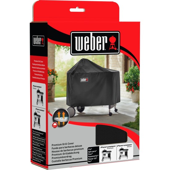 Weber Abdeckhaube Premium 7146, für Performer Deluxe GBS, Schutzhaube