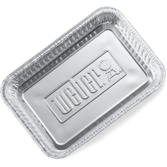 Weber Alu-Tropf­scha­len 6415, klein, 10 Stück, Tropfschale