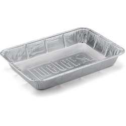 Weber Alu-Tropfschalen 6416, groß, 10 Stück