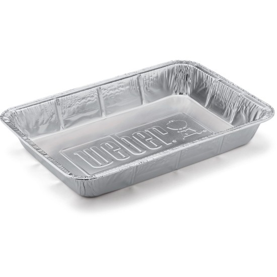 Weber Alu-Tropfschalen 6416, groß, 10 Stück