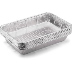 Weber Alu-Tropfschalen 6416, groß, 10 Stück