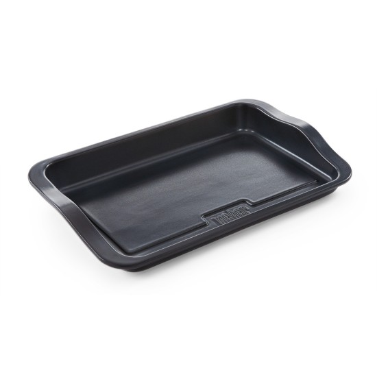 Weber BBQ Keramik-Grillplatte 17885, Pfanne