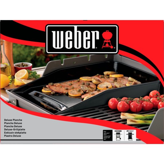 Weber Deluxe-Grillplatte 7579, für Spirit 300 / Spirit II 300