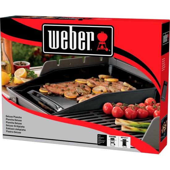 Weber Deluxe-Grillplatte 7579, für Spirit 300 / Spirit II 300