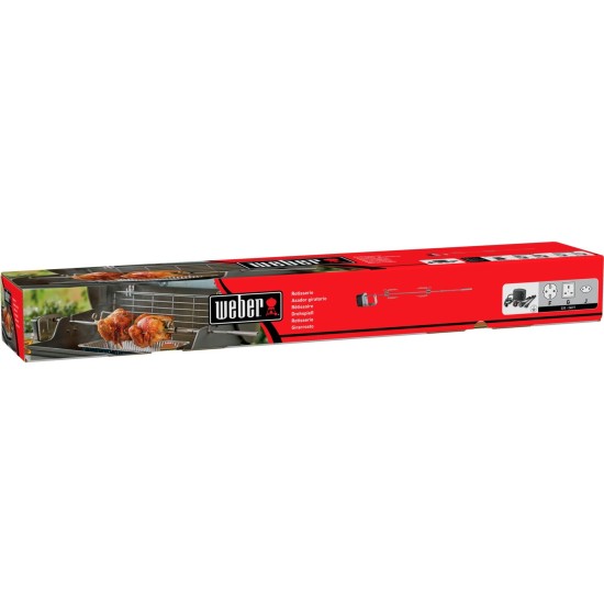 Weber Drehspieß 7654 für GENESIS II 200/300, Grillspieß