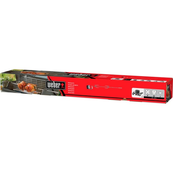 Weber Drehspieß 7654 für GENESIS II 200/300, Grillspieß
