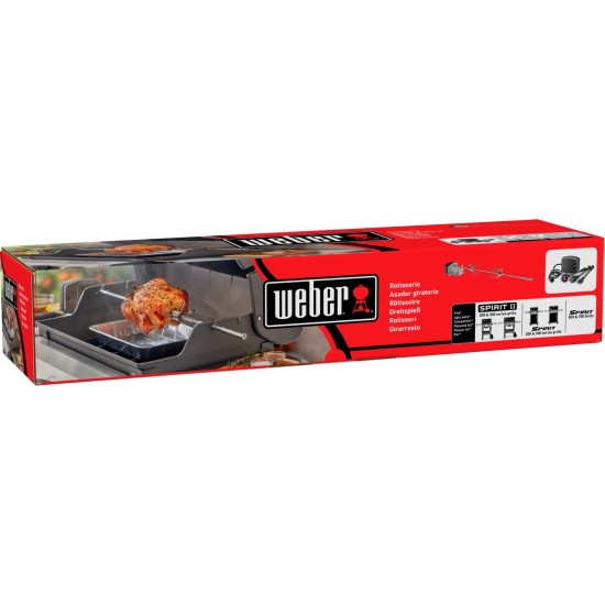 Weber Drehspieß 8519, Grillspieß