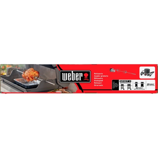Weber Drehspieß 8519, Grillspieß
