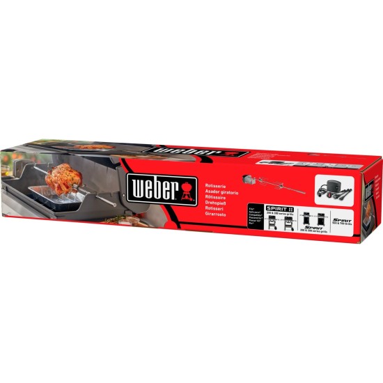 Weber Drehspieß 8519, Grillspieß