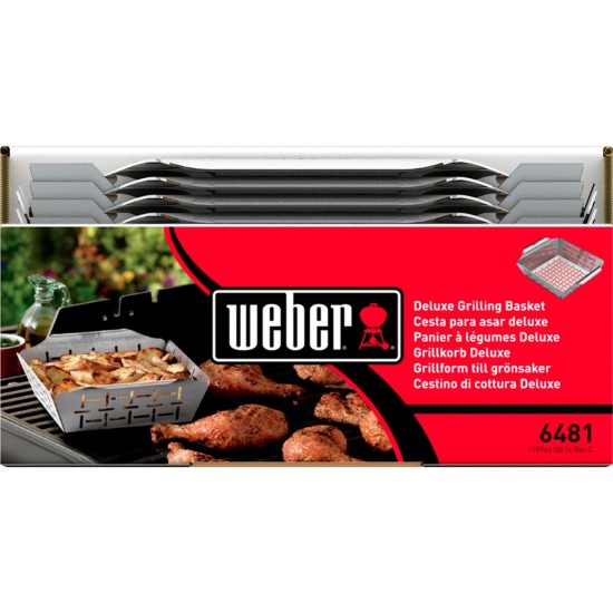 Weber Gemüse-Grillkorb Deluxe 6481, Gemüsekorb