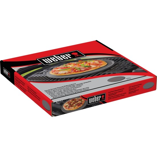 Weber Glasierter Pizzastein 18413, Ø ca. 26cm