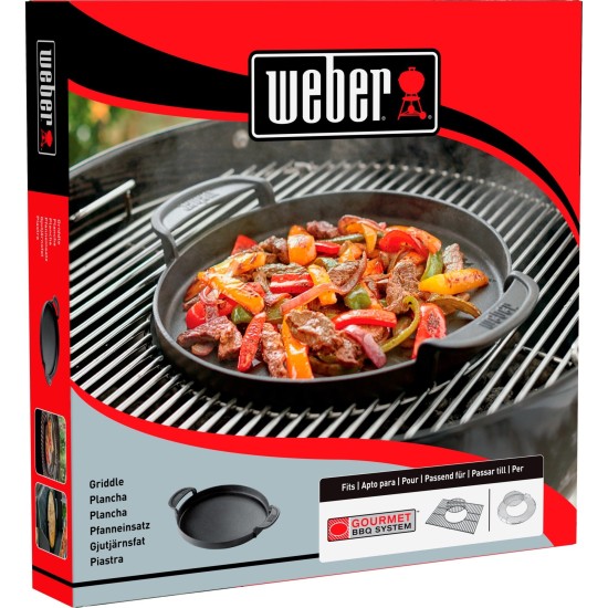Weber Gourmet BBQ System Pfan­nen­ein­satz 7421, Grillplatte