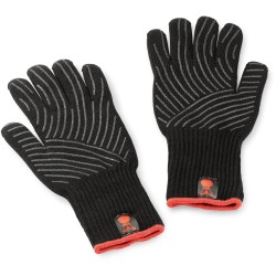Weber Grillhandschuhe 6669 mit Silikon-Griffflächen, S/M