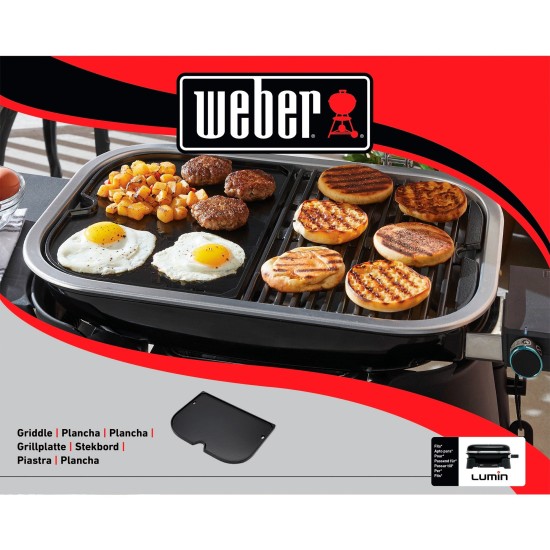 Weber Grillplatte 6612, für Lumin Elektrogrill