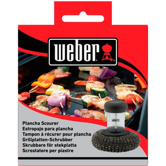 Weber Plancha-Spülbürste 6209, Grill-Reinigungsbürste