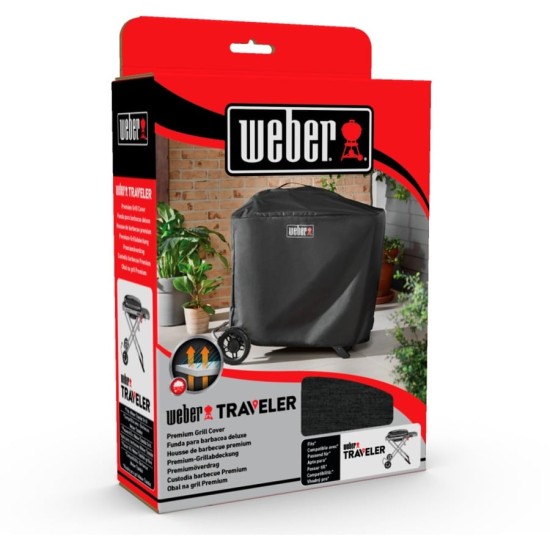 Weber Premium Abdeckhaube Traveler, Schutzhaube