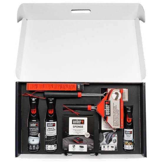 Weber Reinigungs-Set für Edelstahl-Gasgrills, Reinigungsmittel