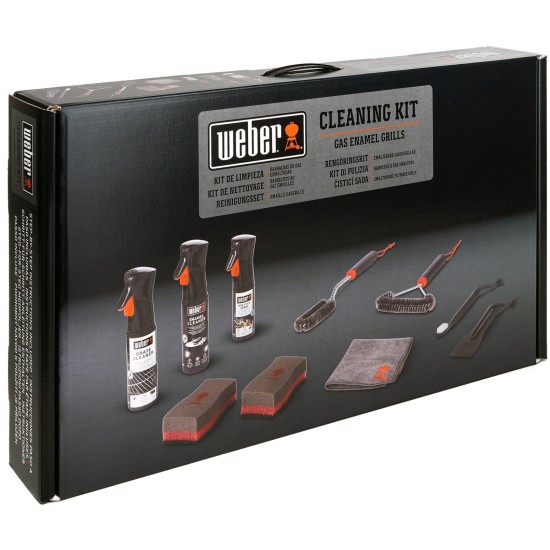 Weber Reinigungs-Set für emaillierte Gasgrills, Reinigungsmittel