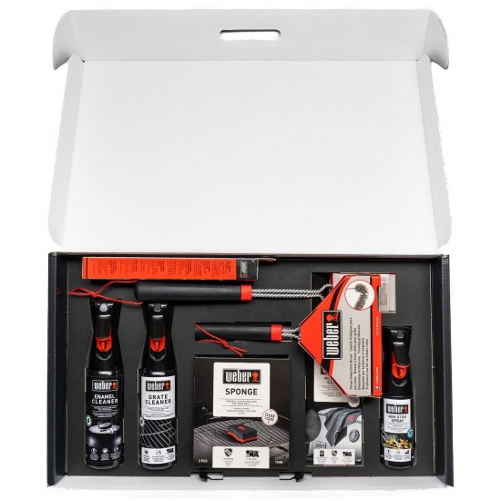 Weber Reinigungs-Set für emaillierte Gasgrills, Reinigungsmittel