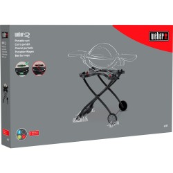 Weber Rollwagen Standard 6557, für Q1000 / Q2000 Serie, Camping-Untergestell