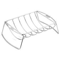 Weber Spare-Rib-Halter und Bratenkorb 6469, Grillkorb