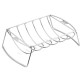 Weber Spare-Rib-Halter und Bratenkorb 6469, Grillkorb