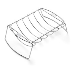 Weber Spare-Rib-Halter und Bratenkorb 6469, Grillkorb