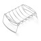 Weber Spare-Rib-Halter und Bratenkorb 6469, Grillkorb