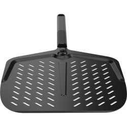 Witt Pizzaschieber perforiert 14", Black Edition, mit Softgriff, Grillbesteck
