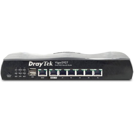 DrayTek Vigor 2927 Dual-WAN Security Firewall VPN, Router