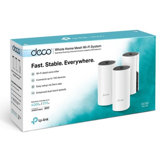 TP-Link DECO M4 3er Set, Mesh Router