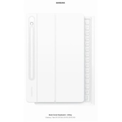 Samsung EF-DX725 Book Cover Keyboard for Galaxy Tab S9/9 FE white