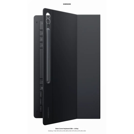 Samsung EF-DX920 Book Cover Keyboard Slim for Galaxy Tab S10 Ultra/S9 Ultra black