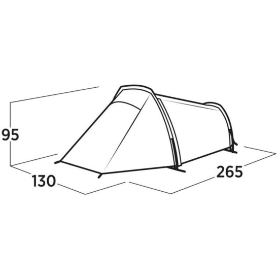 Easy Camp Tunnelzelt Sarek 1