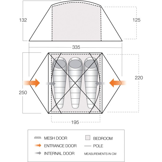 Vango Kuppelzelt Tryfan 300