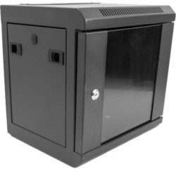 DeLOCK 25,4 cm (10")  Netzwerkschrank mit Glastür, IT-Schrank